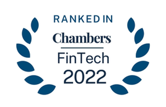 Ranked in Chambers FinTech 2022